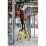 Werner PDIA03 3ft Fiberglass Podium Ladder, Type IA, 300 lb Load, 9 ft Reach product image
