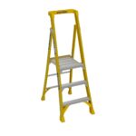 Werner PD7303 Fiberglass Podium Ladder, 3 ft, Type IAA, 375 lb Load, 9 ft Reach Height product image
