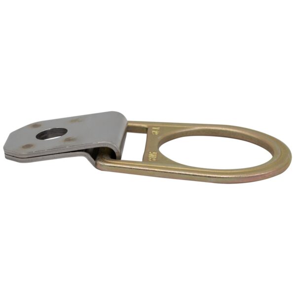 Werner A330000 Steel D-Ring Anchorage Connector, Gold, Reusable, Meets ANSI Z359.18/OSHA product image
