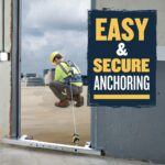 Werner A610000 Door Jamb Anchor, Adjustable 20?59 in, Silver, 18.3 lb product image