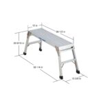 Werner AP-20X-2 Aluminum Project Platform, 250 lb Load Capacity, 2-Pack product image