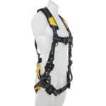 Werner H934004 Arc Flash Harness, Positioning Back and Hip D-Rings, Dielectric Pass Thru Legs, XL product image