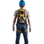 Werner H934004 Arc Flash Harness, Positioning Back and Hip D-Rings, Dielectric Pass Thru Legs, XL product image