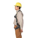 Werner H934005 Arc Flash Harness, Positioning Back/Hip D-Rings, Dielectric Pass Thru Legs, XXL product image