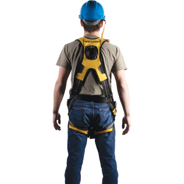 Werner H934104 Arc Flash Construction Harness, Back & Hip D-Rings, Dielectric Pass-Thru Legs, XL product image