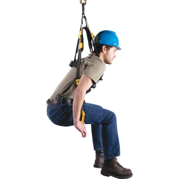 Werner H934105 Arc Flash Construction Harness, Back/Hip D-Rings, Dielectric Pass Thru Leg Buckles, XXL product image