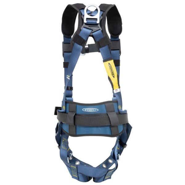 Werner H432105 BaseWear Construction Harness, 3 D-Rings, Tongue Buckle Legs, XXL product image