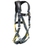 Werner H113005 Blue Armor Standard Back D-Ring Harness, XXL, Polyester, Quick-Connect Chest/Tongue Leg Buckles product image