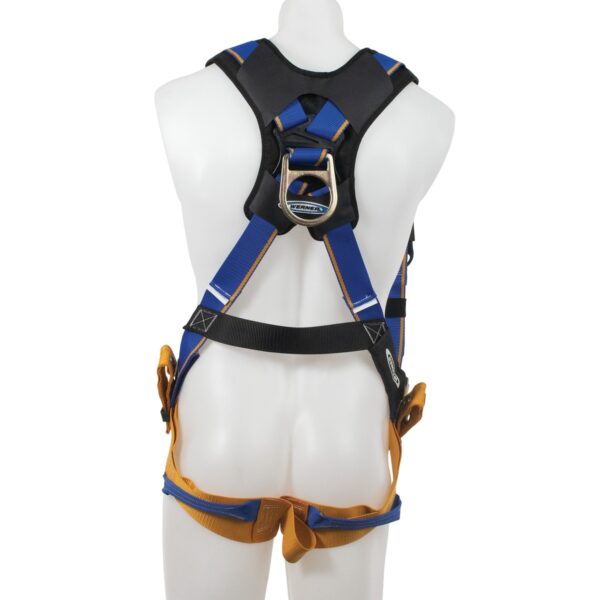 Werner H122005 Blue Armor Climbing Harness with Back and Front D-Rings, XXL product image