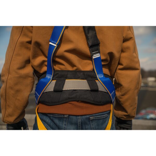 Werner H133102 Blue Armor Construction Harness, 3 D-Rings, Quick-Connect Buckles, Size M/L product image