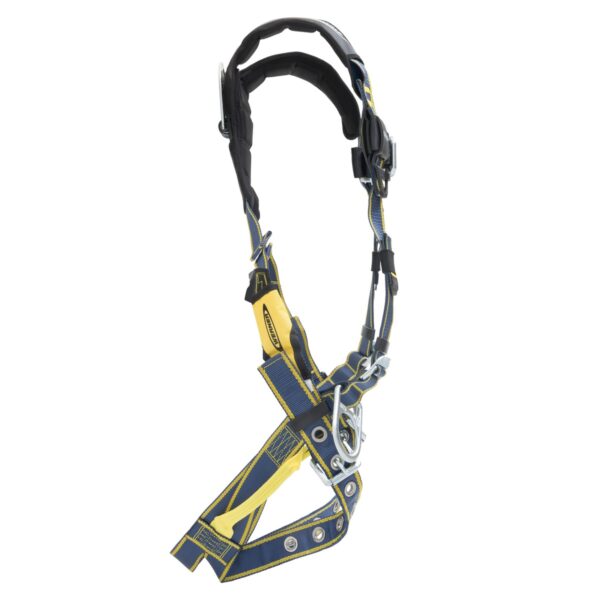 Werner H162002 Blue Armor Climbing/Positioning Harness, Back/Hip/Front D-Rings, M/L product image