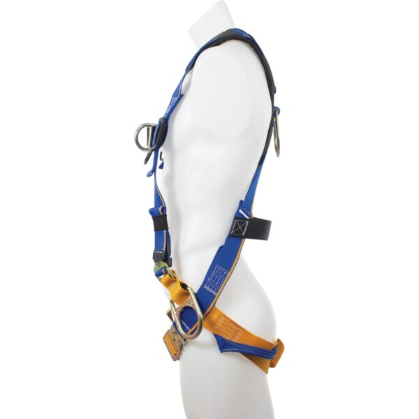 Werner H163002 Blue Armor Climbing/Positioning Harness, Back/Hip/Front D-Rings, M/L product image
