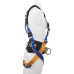 Werner H231101 Blue Armor Construction Harness with Back and Hip D-Rings, Small, 5-Point Adjustments, Tool Belt product image