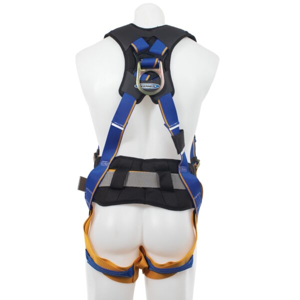 Werner H231104 Blue Armor Construction Harness, Back and Hip D-Rings, XL product image
