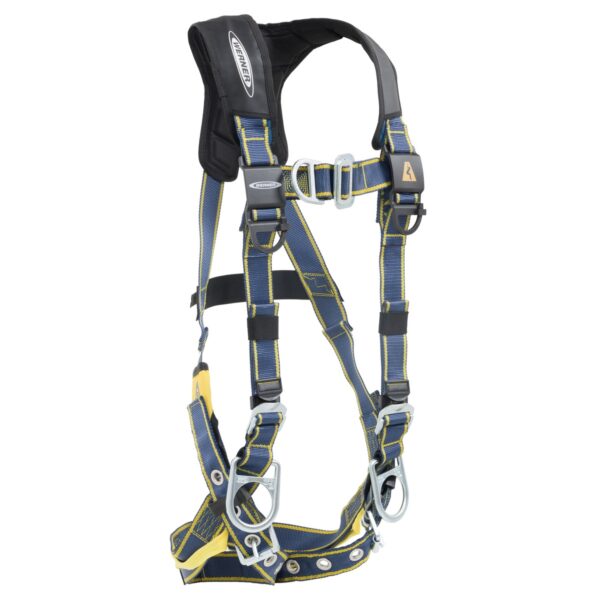 Werner H262002 Blue Armor Climbing/Positioning Harness, Back/Hip/Front D-Rings, M/L product image