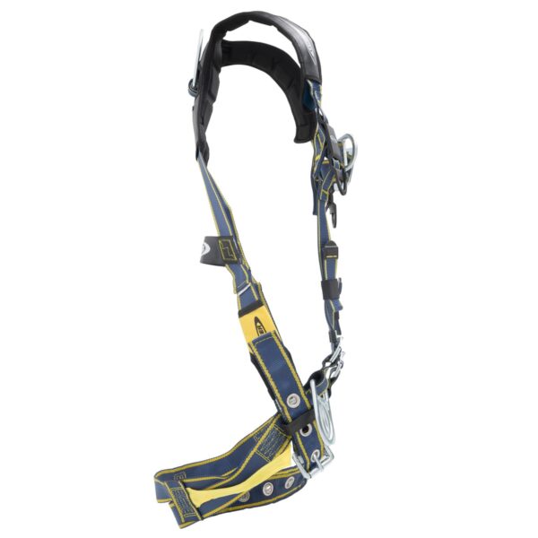 Werner H262005 Blue Armor Climbing/Positioning Harness, Back/Hip/Front D-Rings, XXL product image