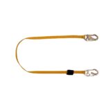 Werner C111106 Web Positioning Lanyard, 6 ft, 1 in Polyester Web, 2 Snap Hooks product image