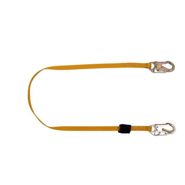 Werner C111106 Web Positioning Lanyard, 6 ft, 1 in Polyester Web, 2 Snap Hooks product image