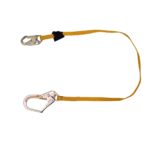 Werner C111206 6ft Web Positioning Lanyard, 1 in Polyester Web, Snap Hook to Rebar Hook product image