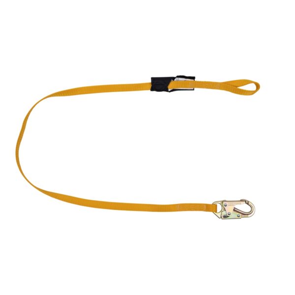 Werner C113106 6ft Web Positioning Lanyard, 1 in Polyester Web, Loop to 3/4 in Snap Hook product image