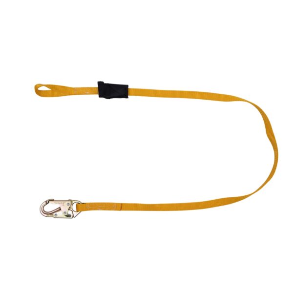 Werner C113106 6ft Web Positioning Lanyard, 1 in Polyester Web, Loop to 3/4 in Snap Hook product image