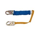 Werner C311104 3ft DeCoil Lanyard, DCELL Shock Pack, 1 in Web, Snap Hook product image