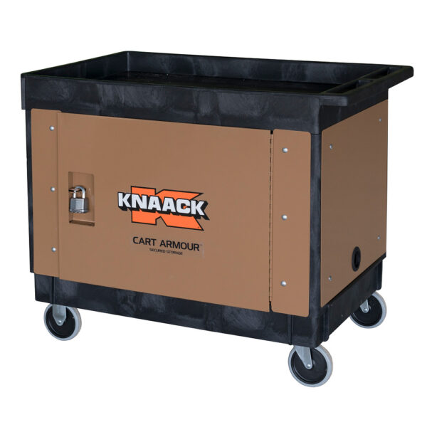 KNAACK CA-03 Cart Armour Mobile Cart Security Paneling for Rubbermaid 9T67-00, 4520-89, ULINE H2504XX, Tan product image