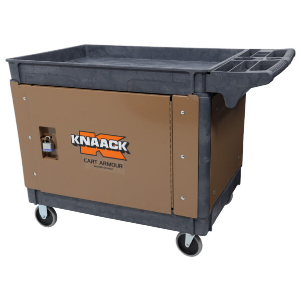 KNAACK CA-05 Cart Armour Mobile Cart Security Paneling for Toter ULC00-E0002, ULC00-S0002, LUXOR XLC11-B, SOUTHWIRE UTCS-LG, JET 140019/PUC-3725, Tan product image
