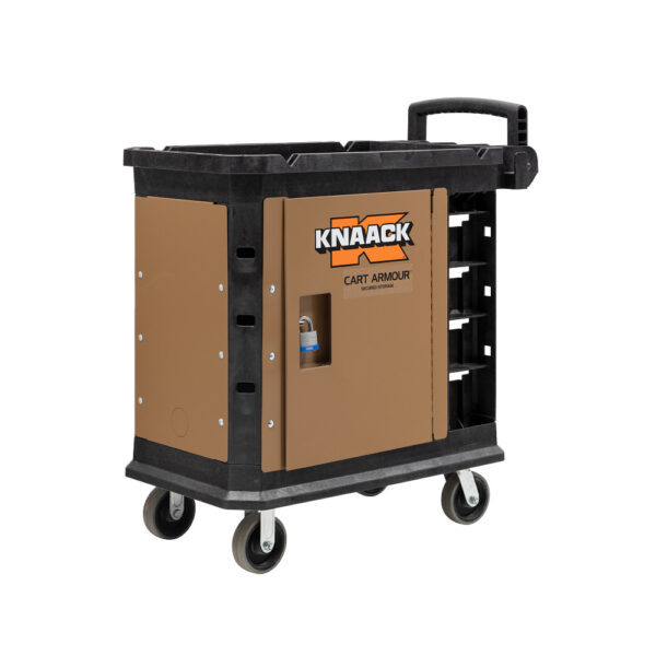 KNAACK CA-06 Cart Armour Mobile Cart Security Paneling for Suncast PUCSD1937 & PUCHD1937, 16-Gauge Steel, Tan product image