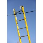 Werner 92-91 Cable Hook and V-Rung Assembly, Aluminum/Steel, Fits Poles up to 10 in Dia product image