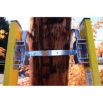 Werner 92-91 Cable Hook and V-Rung Assembly, Aluminum/Steel, Fits Poles up to 10 in Dia product image