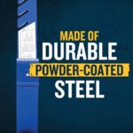 Werner FRB4510-10 Fixed Roof Bracket, 45? for 12/12 Pitch, Powder-Coated Steel product image