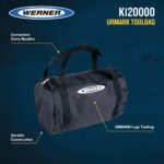 Werner K120000 Small Duffel Bag, 12 in x 8 in, Black product image