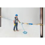Werner L100030 30ft 2-Man Rope Horizontal Lifeline System, Cross-Arm Strap, Rope Tensioner product image