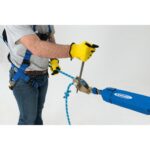 Werner L100060 60ft 2-Man Rope Horizontal Lifeline System, Cross-Arm Strap, Rope Tensioner product image