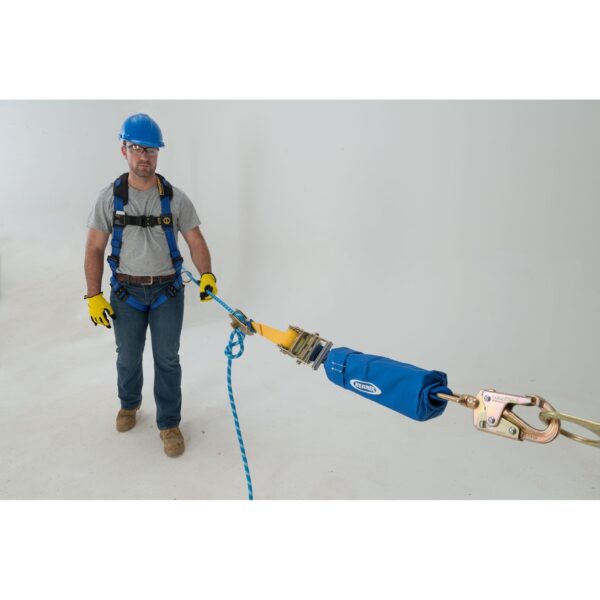 Werner L100060 60ft 2-Man Rope Horizontal Lifeline System, Cross-Arm Strap, Rope Tensioner product image