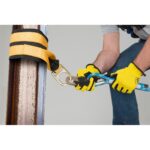 Werner L100100 100ft 2-Man Rope Horizontal Lifeline System, Cross-Arm Strap, Rope Tensioner product image
