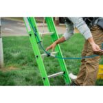 Werner L210240P-3 Utility Lifeline Rope, 40 ft x 11 mm, Static Kernmantle Polyester product image