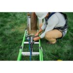 Werner L210240P-3 Utility Lifeline Rope, 40 ft x 11 mm, Static Kernmantle Polyester product image