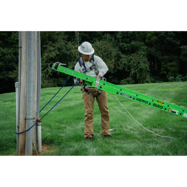 Werner L210240P Utility Lifeline Kit, 50 ft Synthetic Rope, Blue product image