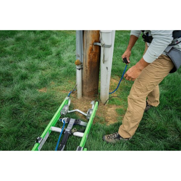 Werner L210240P Utility Lifeline Kit, 50 ft Synthetic Rope, Blue product image