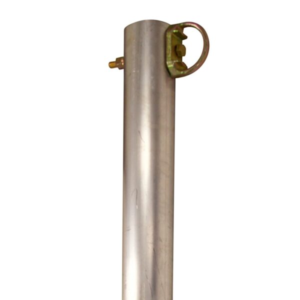 Werner L400001 Aluminum End Stanchion with D-Bolt Anchor, 7.5 ft product image