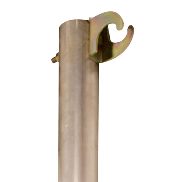 Werner L400003 7.5ft Aluminum Intermediate Stanchion with Pass-Through Bracket product image