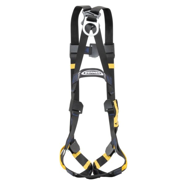 Werner H915801 LITEFIT Arc Flash Harness, Standard Back D-Ring, Pass Thru Legs, Size S product image