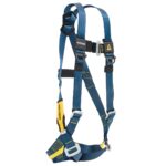 Werner H311005 LITEFIT Standard Harness, Back D-Ring, XXL, Black/Blue/Yellow product image