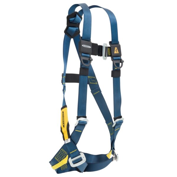 Werner H311005 LITEFIT Standard Harness, Back D-Ring, XXL, Black/Blue/Yellow product image