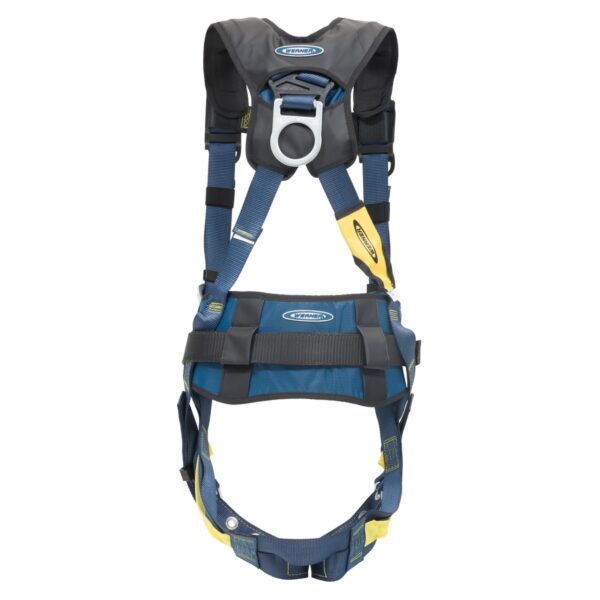 Werner H332101XB LITEFIT H332101 Construction Harness, Back and Hip D-Rings, Tongue Buckle Legs, Size Small product image