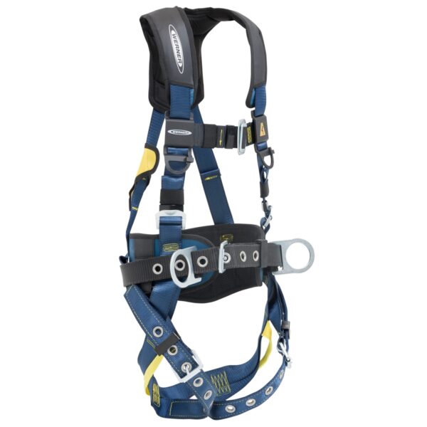 Werner H332104XCC LITEFIT Plus Concrete Construction Harness, Back and Hip D-Rings, Tongue Buckle Legs, XL product image