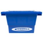 Werner AC50-JB-3 Lock-In Job Bucket, Blue, 15 in L x 10 in W x 8.6 in H, 25 lb Capacity product image