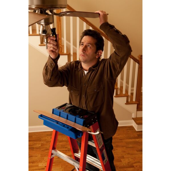 Werner AC54-JC Lock-In Job Caddy, Blue, 15.34 in W x 9.84 in H x 8.27 in L product image